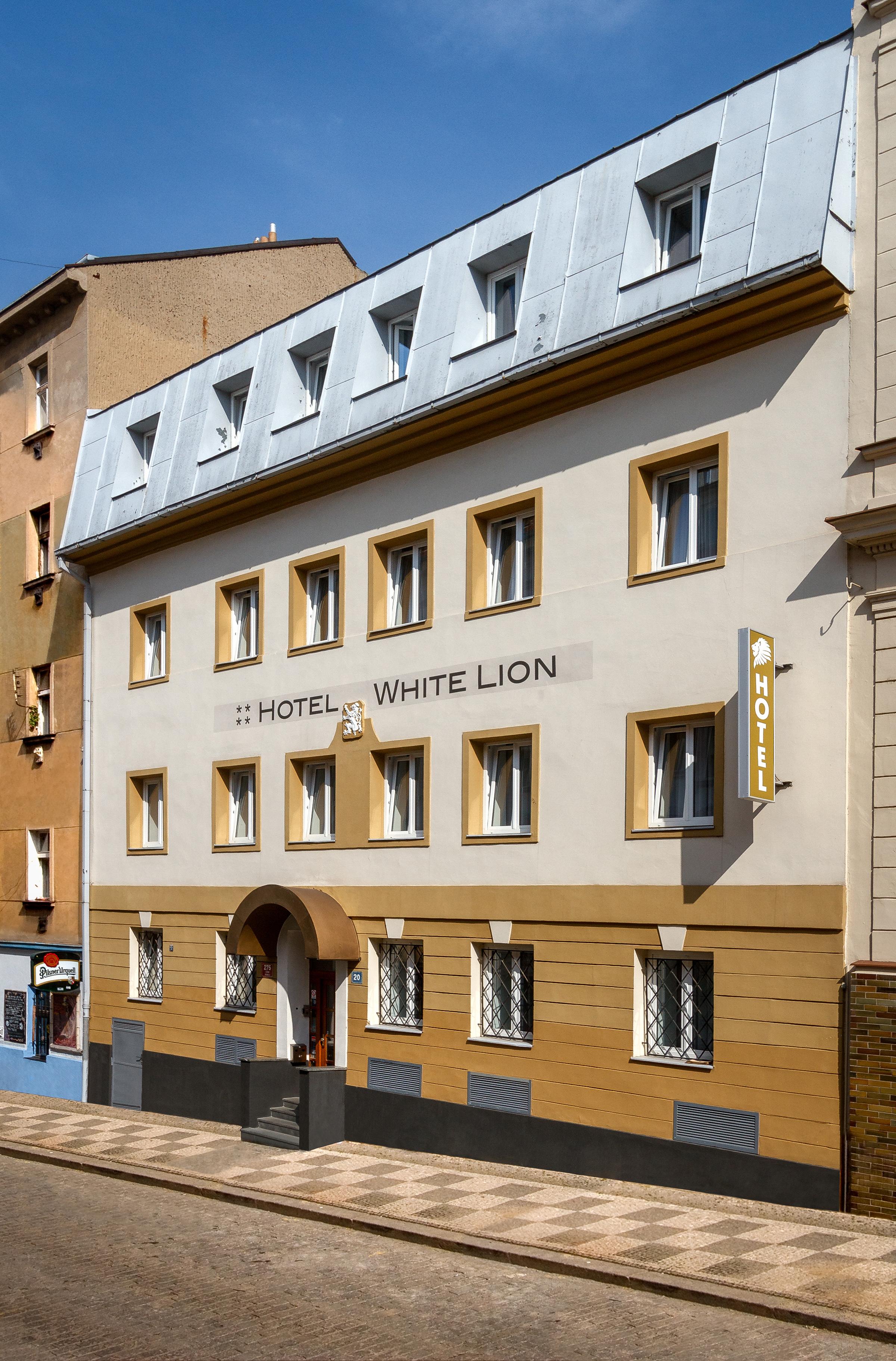 Hotel White Lion Praga Exterior foto